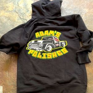 ADAM’S POLISHES HOODIE SIZE SMALL
